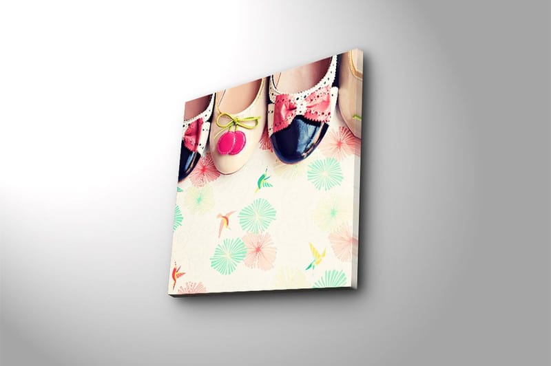 Canvastaulu Monivärinen - 45x45 cm - Sisustustuotteet - Taulu & taide - Canvas-taulu