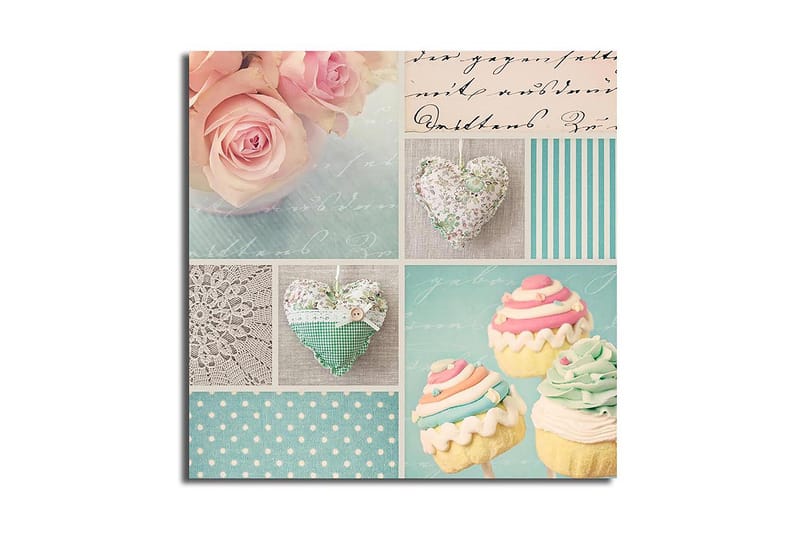 Canvastaulu Monivärinen, 45x45 cm