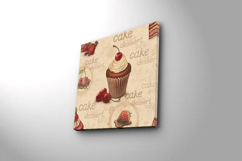 Canvastaulu Monivärinen - 45x45 cm - Sisustustuotteet - Taulu & taide - Canvas-taulu