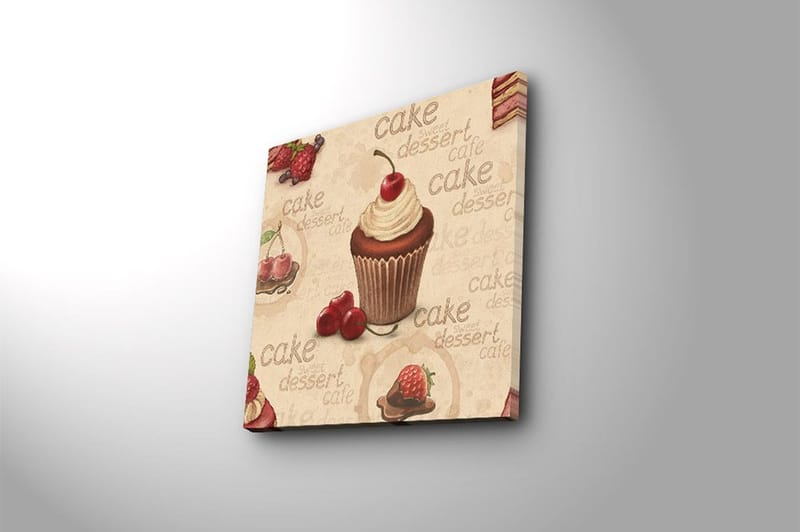 Canvastaulu Monivärinen - 45x45 cm - Sisustustuotteet - Taulu & taide - Canvas-taulu