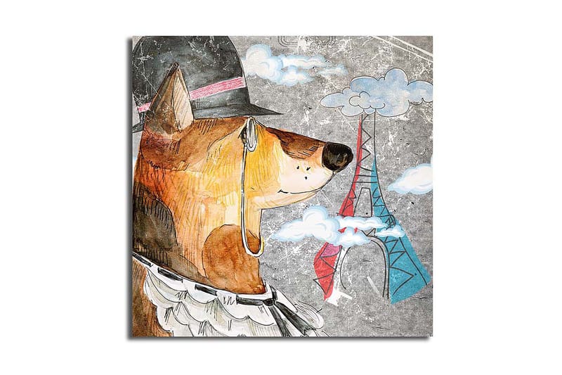 Canvastaulu Monivärinen - 45x45 cm - Sisustustuotteet - Taulu & taide - Canvas-taulu