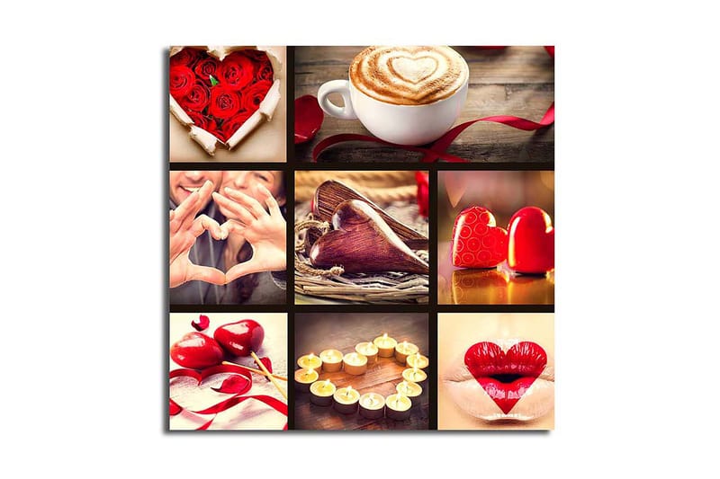 Canvastaulu Monivärinen, 45x45 cm