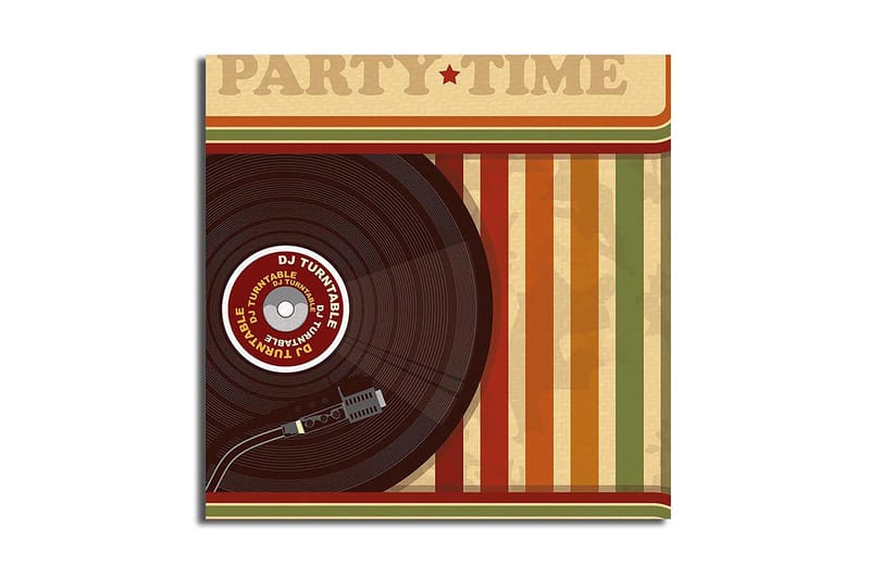 Canvastaulu Monivärinen, 45x45 cm