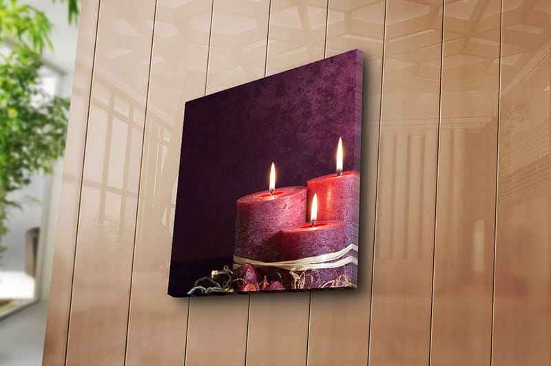 Canvastaulu Monivärinen - 45x45 cm - Sisustustuotteet - Taulu & taide - Canvas-taulu