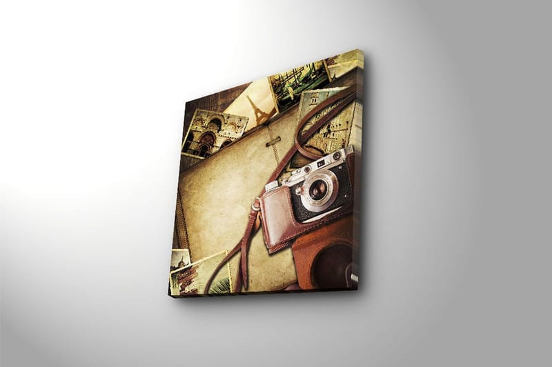 Canvastaulu Monivärinen - 45x45 cm - Sisustustuotteet - Taulu & taide - Canvas-taulu