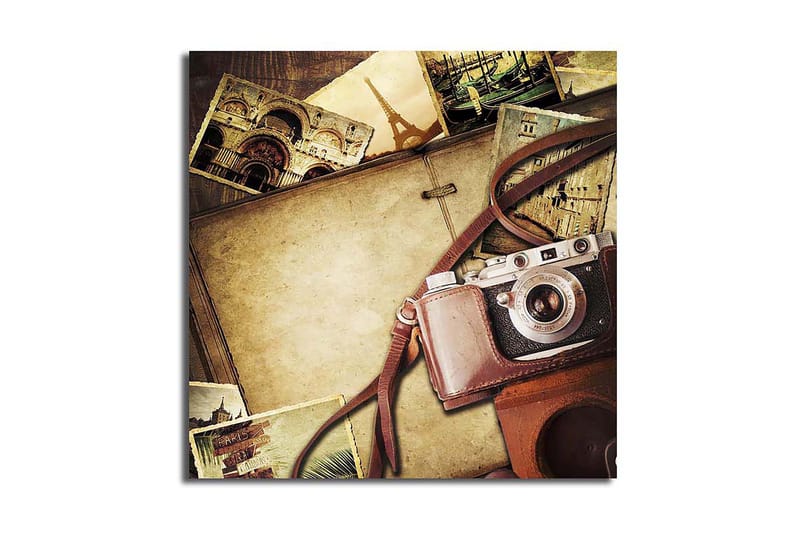 Canvastaulu Monivärinen - 45x45 cm - Sisustustuotteet - Taulu & taide - Canvas-taulu