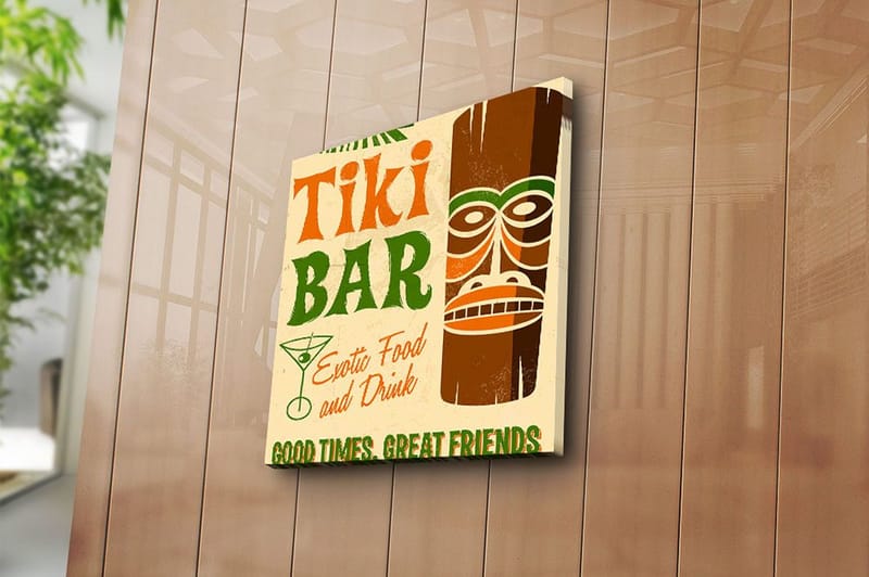 Canvastaulu Monivärinen - 45x45 cm - Sisustustuotteet - Taulu & taide - Canvas-taulu