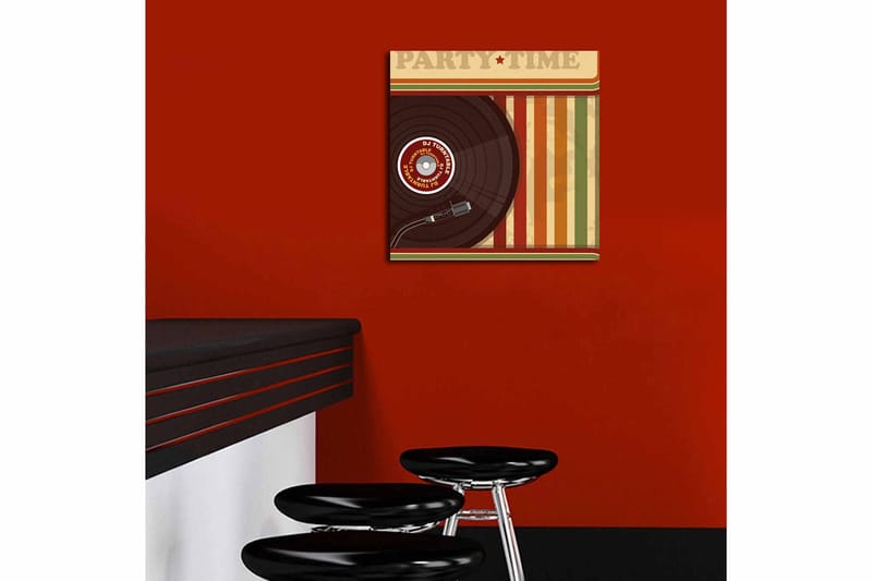 Canvastaulu Monivärinen - 45x45 cm - Sisustustuotteet - Taulu & taide - Canvas-taulu