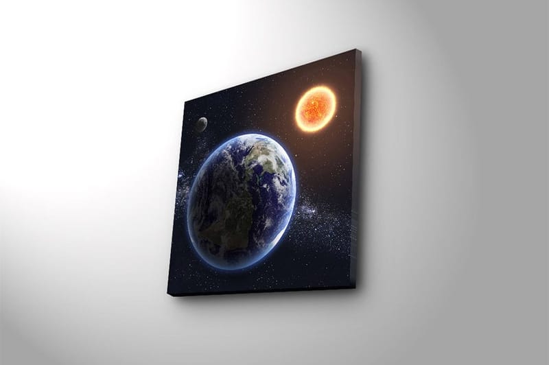 Canvastaulu Monivärinen - 45x45 cm - Sisustustuotteet - Taulu & taide - Canvas-taulu