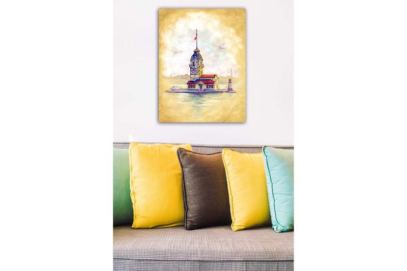 Canvastaulu Monivärinen - 50x70 cm - Sisustustuotteet - Taulu & taide - Canvas-taulu