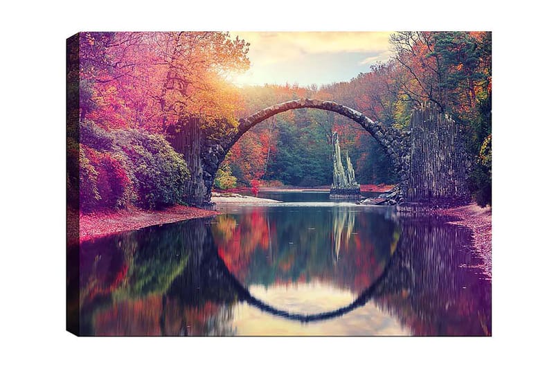 Canvastaulu Monivärinen - 50x70 cm - Sisustustuotteet - Taulu & taide - Canvas-taulu
