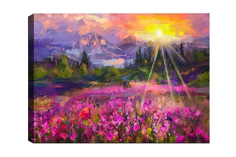 Canvastaulu Monivärinen - 50x70 cm - Sisustustuotteet - Taulu & taide - Canvas-taulu