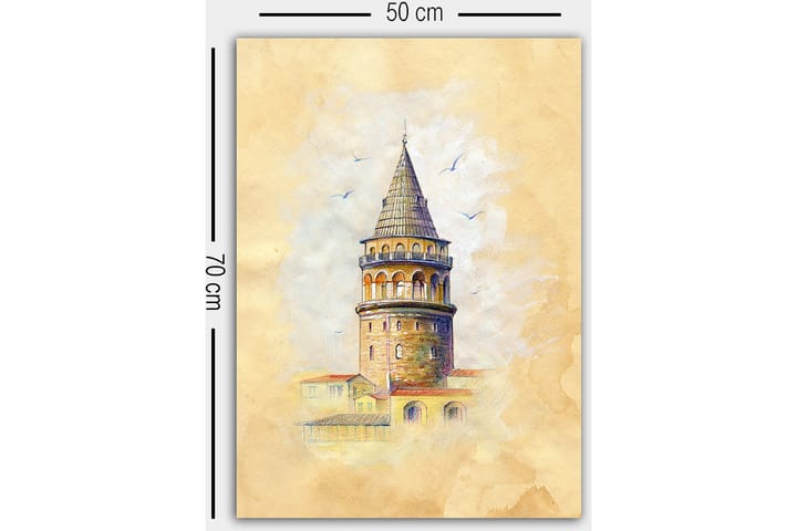 Canvastaulu Monivärinen - 50x70 cm - Canvas-taulu - Seinäkoristeet