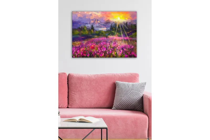 Canvastaulu Monivärinen - 50x70 cm - Sisustustuotteet - Taulu & taide - Canvas-taulu