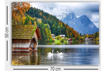 Canvastaulu Monivärinen - 50x70 cm - Sisustustuotteet - Taulu & taide - Canvas-taulu