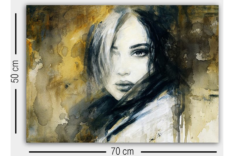 Canvastaulu Monivärinen - 50x70 cm - Sisustustuotteet - Taulu & taide - Canvas-taulu