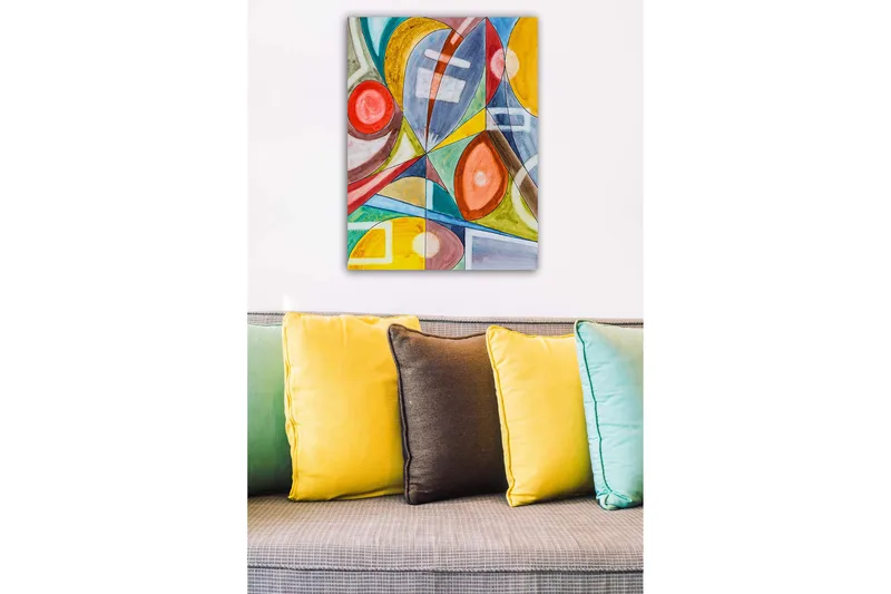 Canvastaulu Monivärinen - 50x70 cm - Sisustustuotteet - Taulu & taide - Canvas-taulu