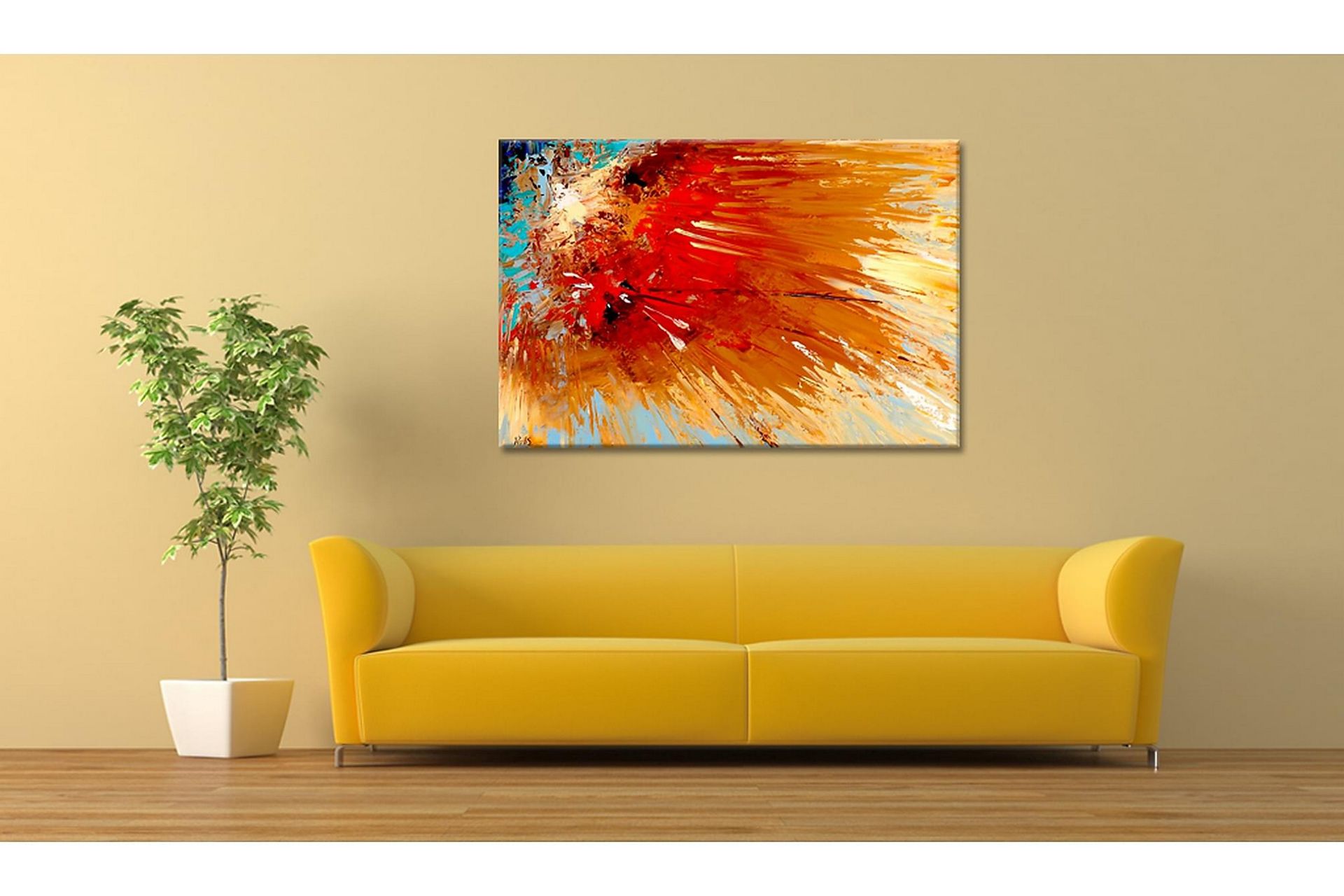 Canvastaulu Räjähdys99x06 cm - Artgeist sp. z o. o. - Sisustustuotteet - Taulu & taide - Canvas-taulu