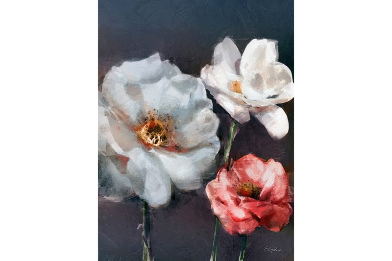 Canvastaulu Red Rose - 60x80 cm - Sisustustuotteet - Taulu & taide - Canvas-taulu