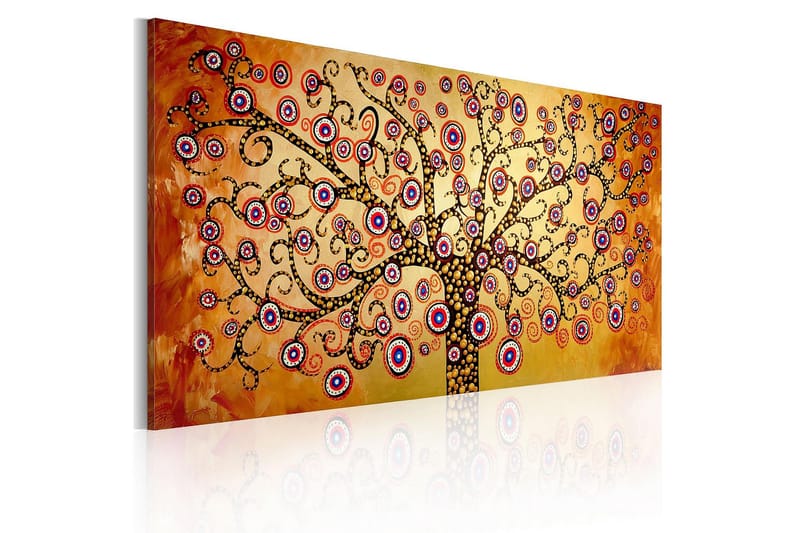 Canvastaulu Riikinkukkopuu112x06 cm - Artgeist sp. z o. o. - Sisustustuotteet - Taulu & taide - Canvas-taulu