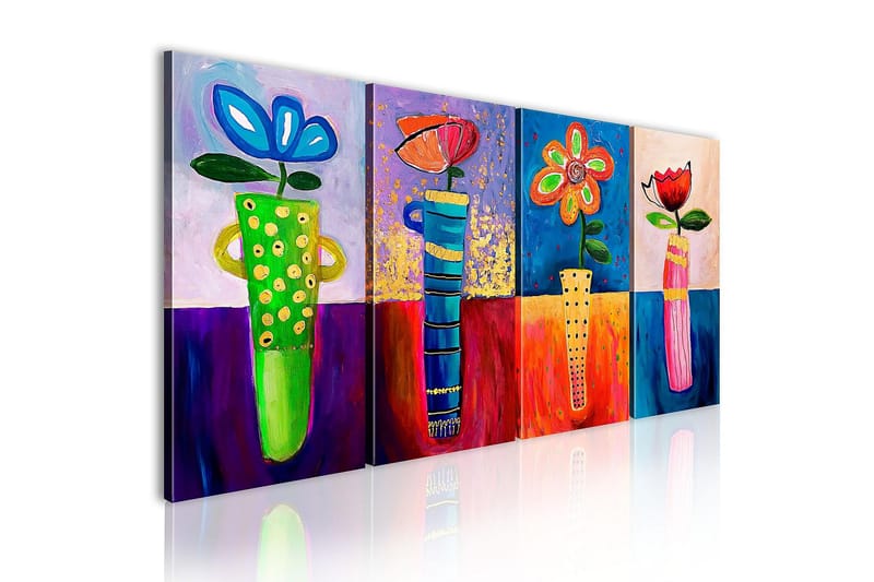 Canvastaulu Sateenkaarikukkia112x06 cm - Artgeist sp. z o. o. - Sisustustuotteet - Taulu & taide - Canvas-taulu