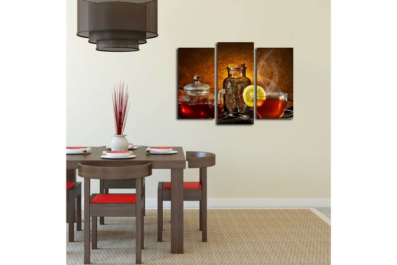 Canvastaulu Scenic 3-pak Monivärinen - 20x39 cm - Sisustustuotteet - Taulu & taide - Canvas-taulu