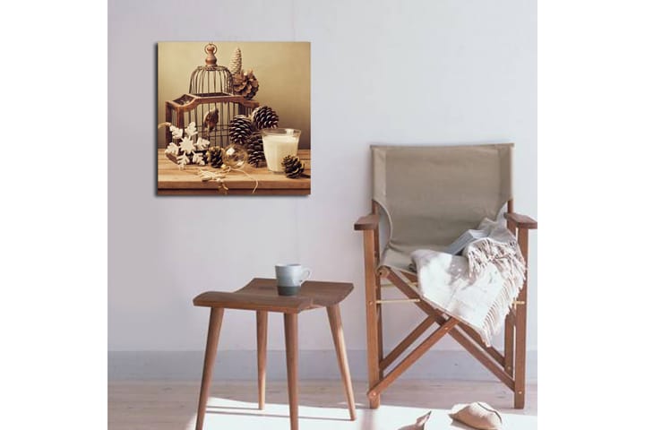 Canvastaulu Scenic Monivärinen - 45x45 cm - Seinäkoristeet - Canvas-taulu