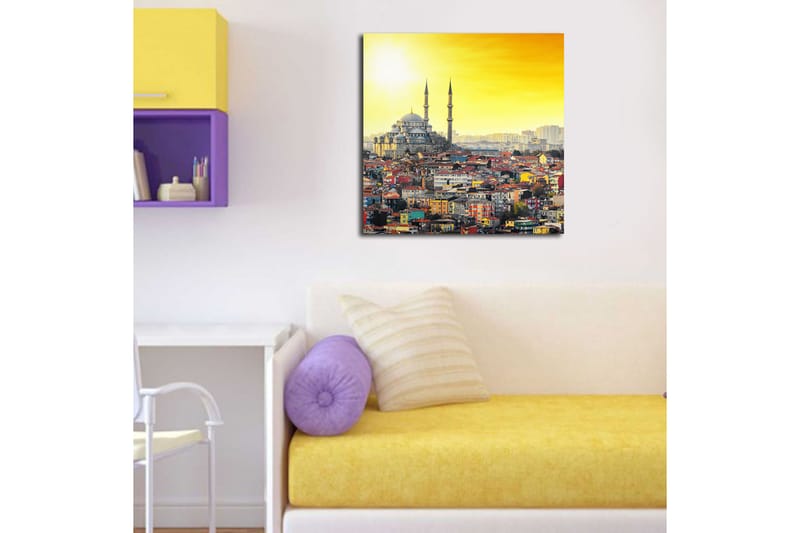 Canvastaulu Scenic Monivärinen - 45x45 cm - Sisustustuotteet - Taulu & taide - Canvas-taulu