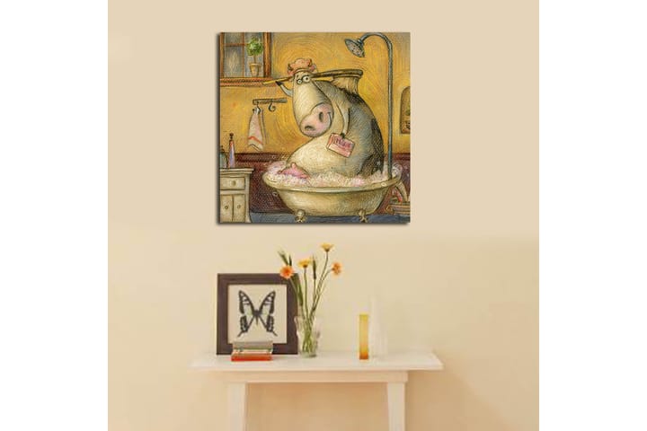 Canvastaulu Scenic Monivärinen - 45x45 cm - Canvas-taulu - Seinäkoristeet