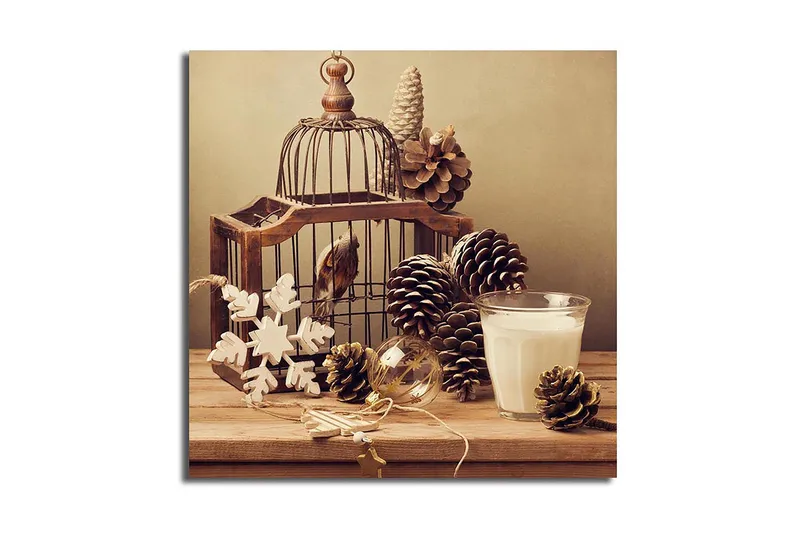 Canvastaulu Scenic Monivärinen, 45x45 cm