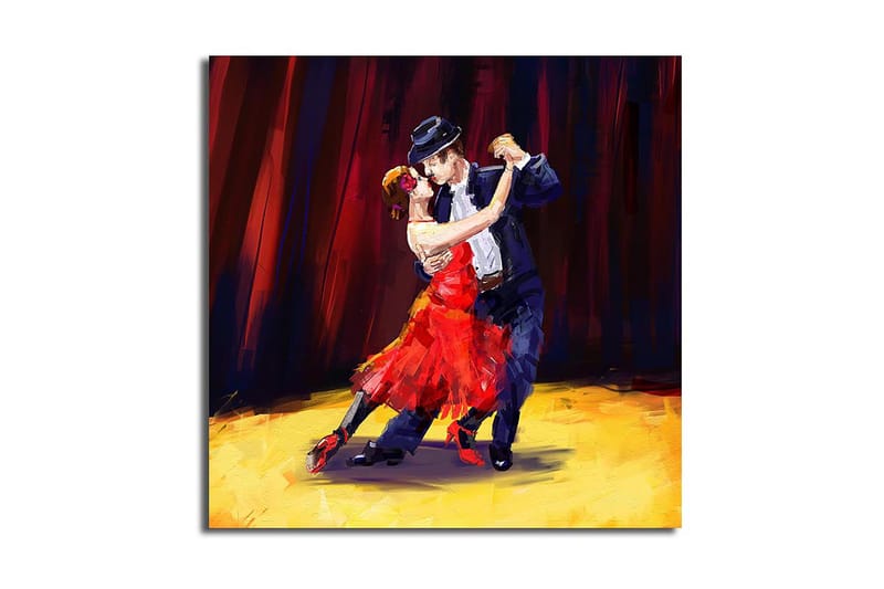 Canvastaulu Scenic Monivärinen, 45x45 cm