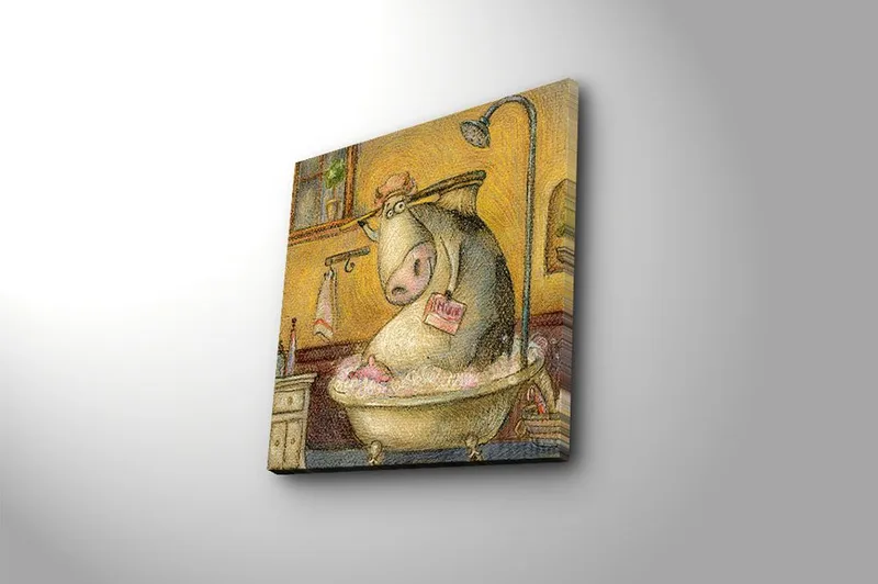 Canvastaulu Scenic Monivärinen - 45x45 cm - Sisustustuotteet - Taulu & taide - Canvas-taulu