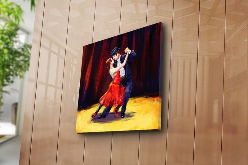 Canvastaulu Scenic Monivärinen - 45x45 cm - Sisustustuotteet - Taulu & taide - Canvas-taulu