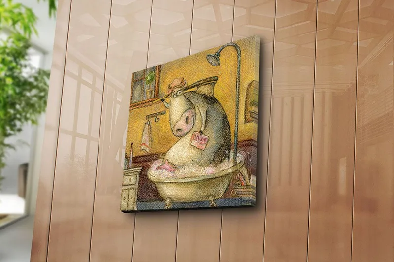 Canvastaulu Scenic Monivärinen - 45x45 cm - Sisustustuotteet - Taulu & taide - Canvas-taulu