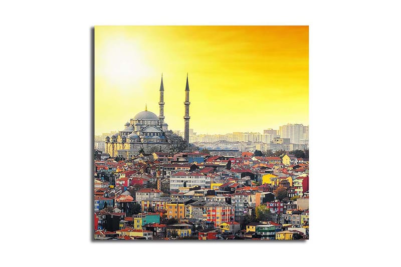 Canvastaulu Scenic Monivärinen, 45x45 cm