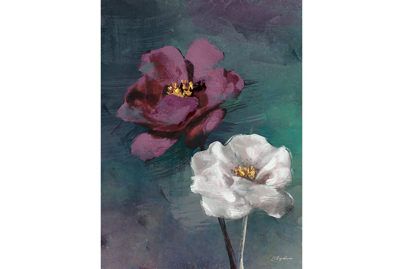 Canvastaulu Violet Rose - 60x80 cm - Sisustustuotteet - Taulu & taide - Canvas-taulu