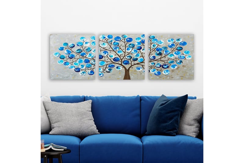 Canvastaulu VP Italy 3-pak Monivärinen - 30x30 cm - Sisustustuotteet - Taulu & taide - Canvas-taulu