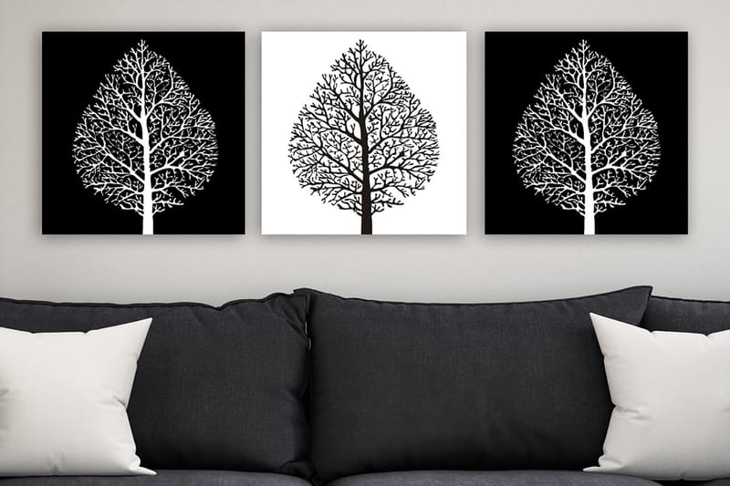 Canvastaulu VP Italy 3-pak Monivärinen - 30x30 cm - Sisustustuotteet - Taulu & taide - Canvas-taulu
