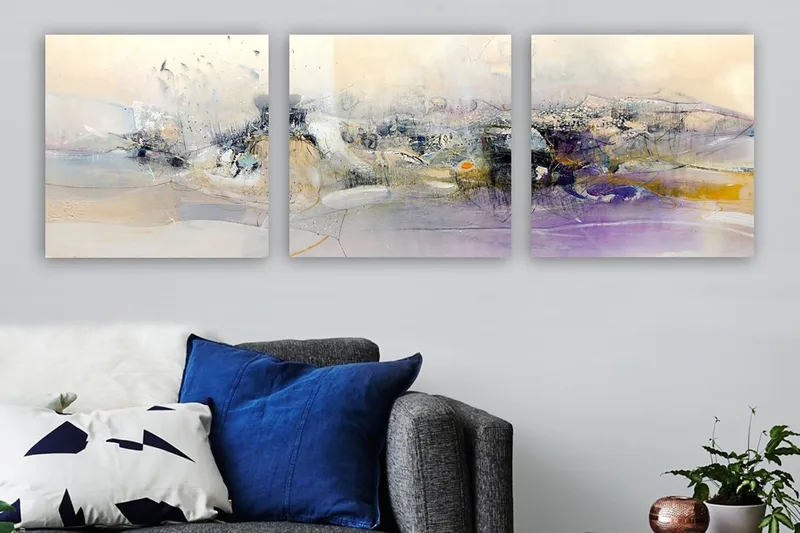 Canvastaulu VP Italy 3-pak Monivärinen, 30x30 cm