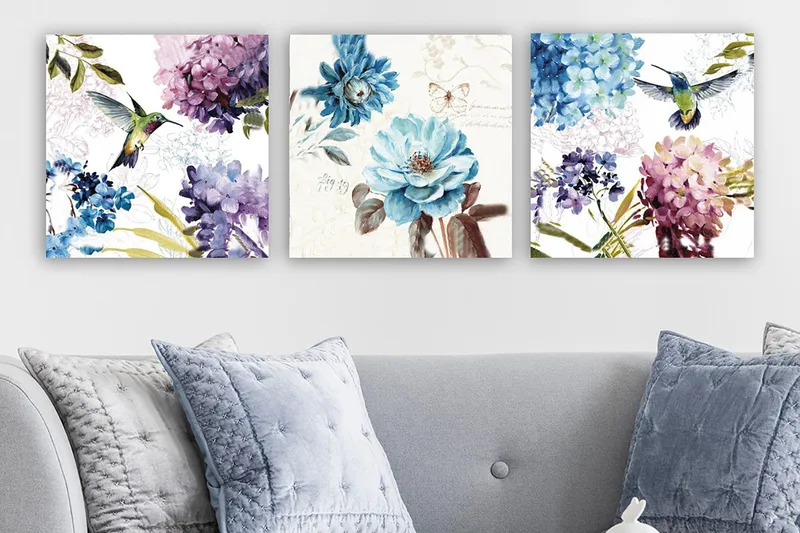 Canvastaulu VP Italy 3-pak Monivärinen, 30x30 cm