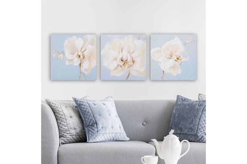 Canvastaulu VP Italy 3-pak Monivärinen - 30x30 cm - Sisustustuotteet - Taulu & taide - Canvas-taulu