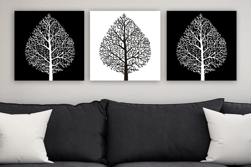 Canvastaulu VP Italy 3-pak Monivärinen, 30x30 cm