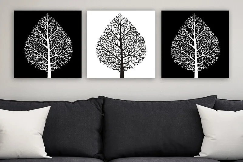 Canvastaulu VP Italy 3-pak Monivärinen, 30x30 cm