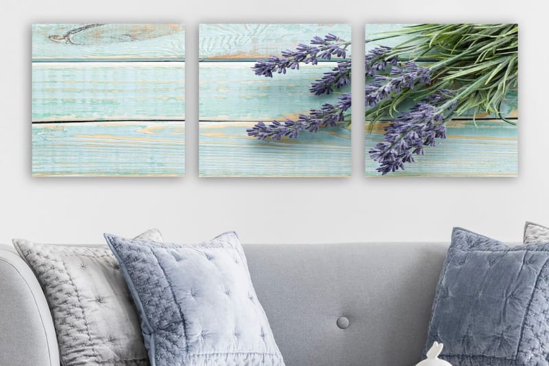 Canvastaulu VP Italy 3-pak Monivärinen, 30x30 cm