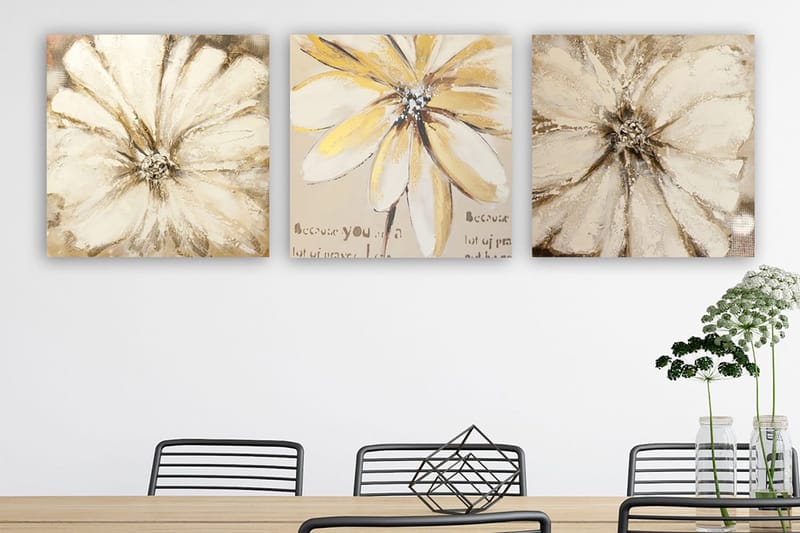 Canvastaulu VP Italy 3-pak Monivärinen, 30x30 cm