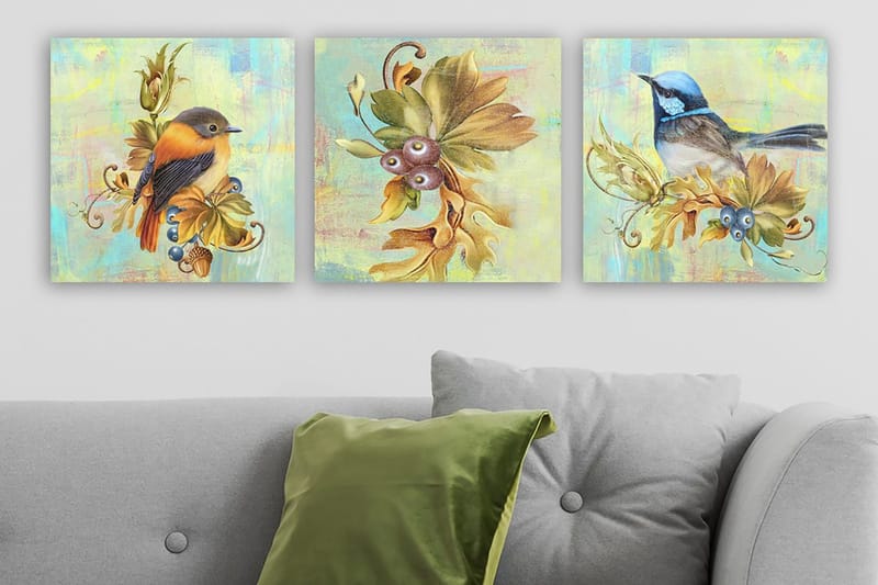 Canvastaulu VP Spain 3-pak Monivärinen, 30x30 cm