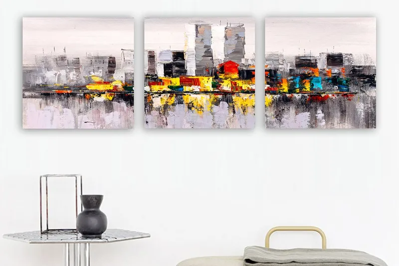 Canvastaulu VP Spain 3-pak Monivärinen, 30x30 cm