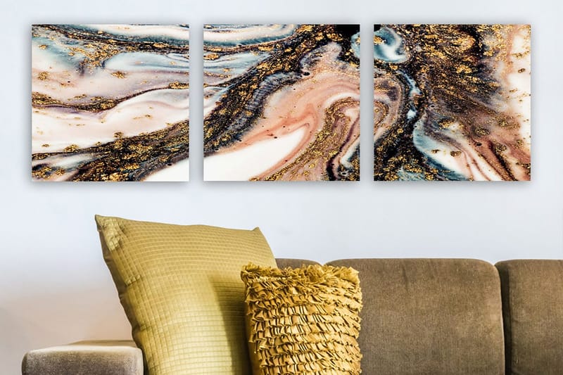 Canvastaulu VP Spain 3-pak Monivärinen, 30x30 cm