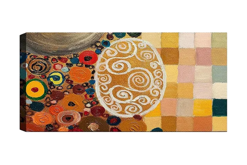 Canvastaulu YTY Abstract & Fractals Monivärinen, 120x50 cm