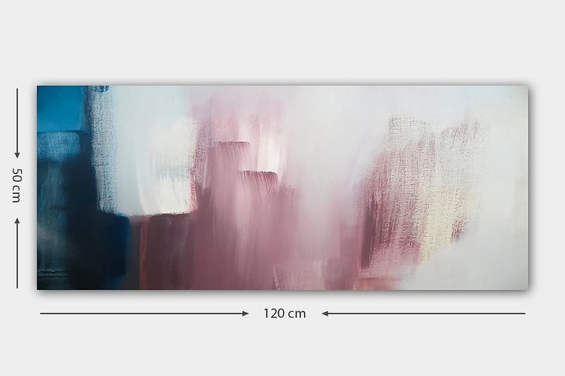 Canvastaulu YTY Abstract & Fractals Monivärinen - 120x50 cm - Sisustustuotteet - Taulu & taide - Canvas-taulu
